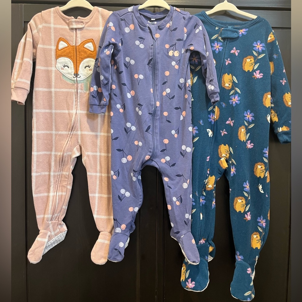 Girls Footed Pj’s